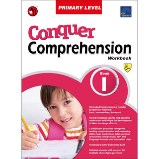 Conquer Comprehension Workbook Book -I