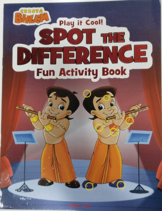 Chhota Bheem - Play It Cool! Spot The Difference : Fun Activity Book