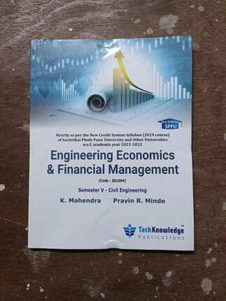 Engineering Economics & Financial Management Semester -V