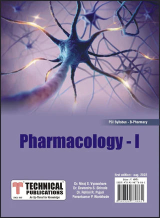 Pharmacology I for  B. PHARMACY  PCI  SYLLABUS - 17  ( SEM IV - BP404T) - TEXTBOOK
