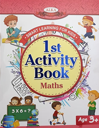 1st Activity Book : Maths Age 3+