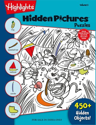 Hidden Pictures Puzzles Volume -2