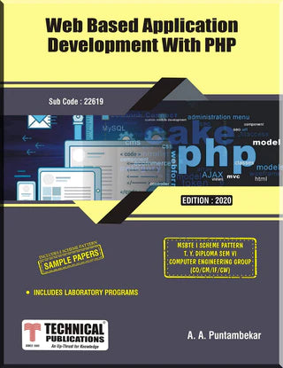 MSBTE I योजनेसाठी php सह वेब आधारित ऍप्लिकेशन डेव्हलपमेंट (VI - CO/CM/IF/CW - 22619)