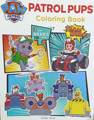 Patrol Pups Coloring Book
