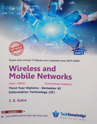 Wireless and Mobile Networks  Sem -6 MSBTE ,T.Y Diploma (Information Technology)