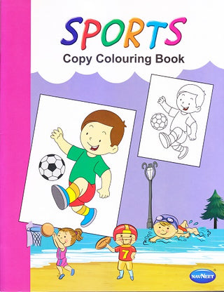 Sports Copy Colouring Book