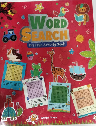 Word Search : First Fun Activity Books