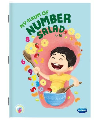My Album Of Number Salad 1 - 10