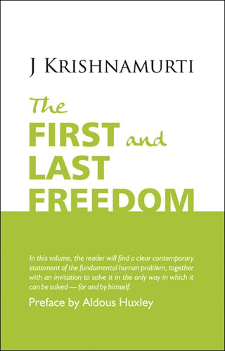 The First And Last Freedom