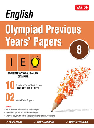 English Olympiad Previous Years Papers Class 8