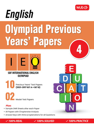 English Olympiad Previous Years' Papers Class- 4