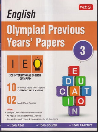 English Olympiad Previous Years' Papers Class-3