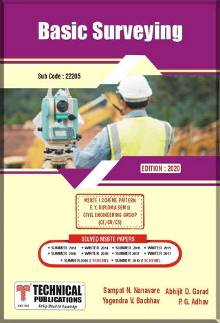 Basic Surveying for MSBTE  I  Scheme (II - Civil - 22205)