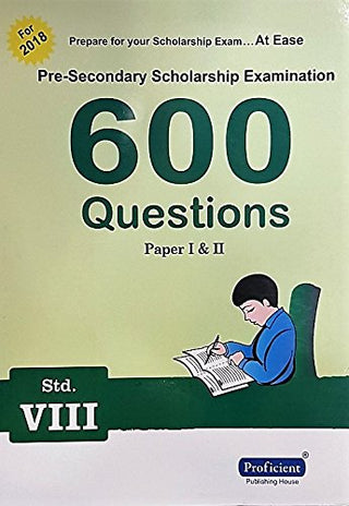 Pre-Secondary Scholarship Examination 600 Questions Paper I & II (Class 8)