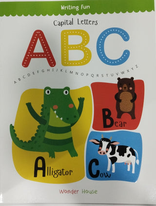 Capital Letters ABC: Write And Practice Capital Letters A To Z Book For Kids (Writing Fun)