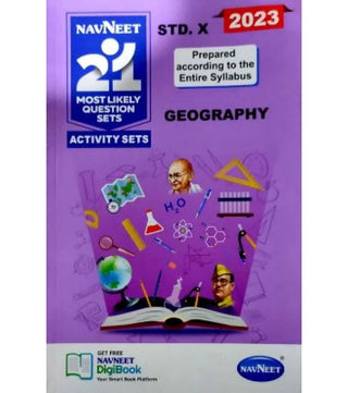 Navneet 21 Most Likely Question Sets Activity Sets Geography 2023 Class X