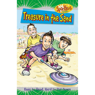 Sparkle Green Treasure In The Sand