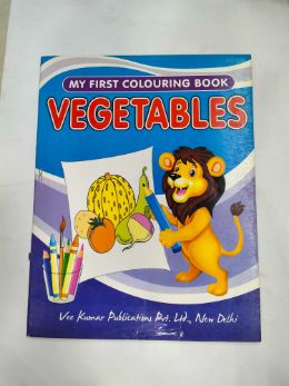 My First Colouring Book Vegetables