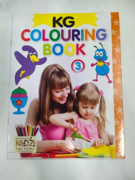 Kg Colouring Book- 3