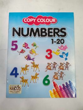 Copy Colour Numbers 1-20