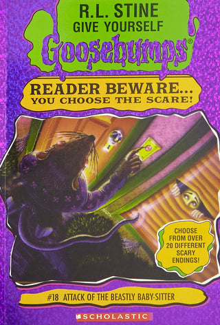 Goosebumps Reader Beware You Choose The Scare Attack Of The Beastly Baby Sitter 18