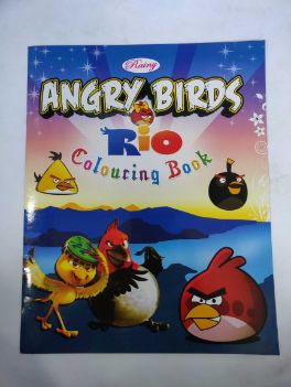 Angry Birds Rio Coloring Pages Angry Birds Space Coloring Pages Get