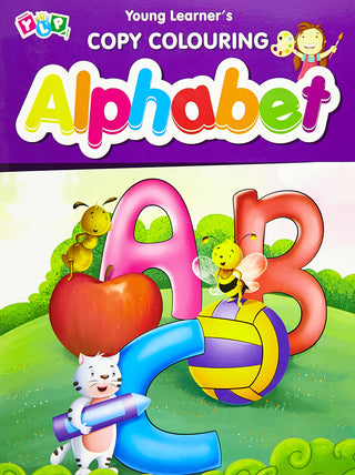 Copy Colouring Alphabet
