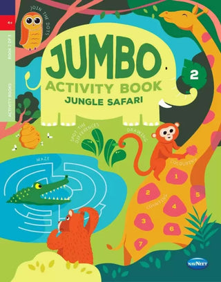 Jumbo Activity Book Jungle Safari 2