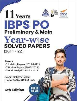 IBPS PO Preliminary & Main Year -Wise  Solved Papers (2011-22)