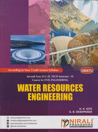 WATER RESOURCES ENGINEERING (Second Year (SY) B.Tech Civil Engineering Semester 4 DBATU)