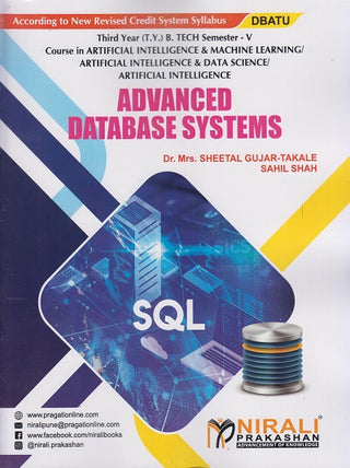 ADVANCED DATABASE SYSTEMS (Third Year Tech Course In