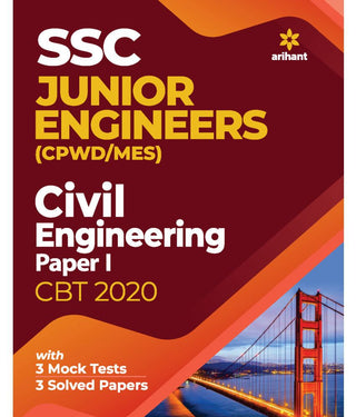 SSC Junior Engineers (CPWD/MES) Civil Engineering Paper-1 CBT 2020