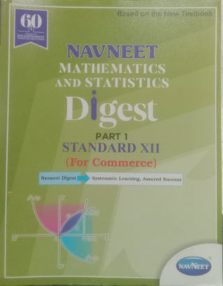 Navneet Mathematics And Statistics Digest Part 1 Std 12 (For Commerce)