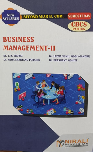 Business Management -II : S.Y B.Com Sem 4