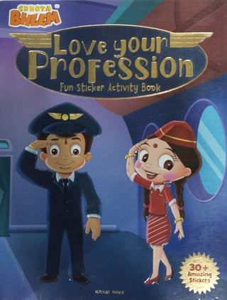 Chhota Bheem - Love Your Profession : Fun Sticker Activity Book