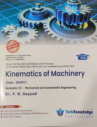 Kinematics Of Machinery Semester IV (Mechanical And Automobile Engineering)