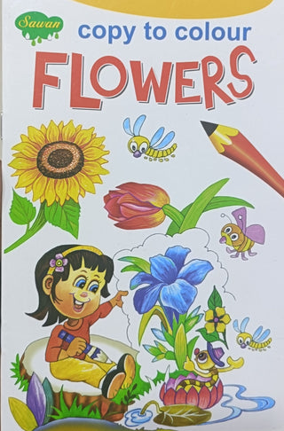 Copy to Colour FLOWERS