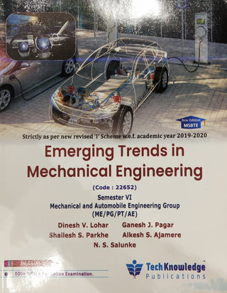 Emerging Trends In Mechanical Engineering Sem 6 MSBTE (Mechanical /Automobile Engineering)