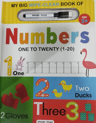 My Big Wipe-Clean Book Of Numbers (1 to 20)