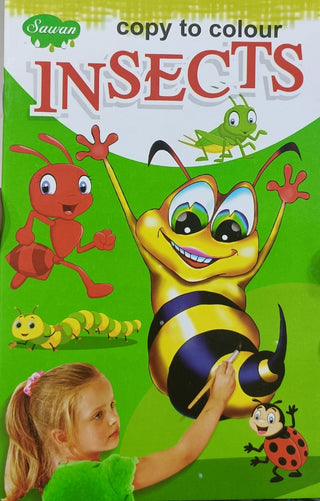 Insects रंगीत कॉपी करा