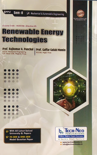 RENEWABLE ENERGY TECHNOLOGIES (MECH/AUTO SEM 8) SPPU