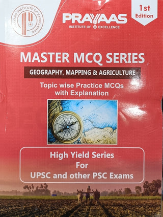 Master MCQ Series Geography, Mapping And Agriculture 1st Edition