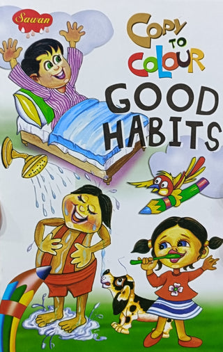 Copy To Colour GOOD HABITS