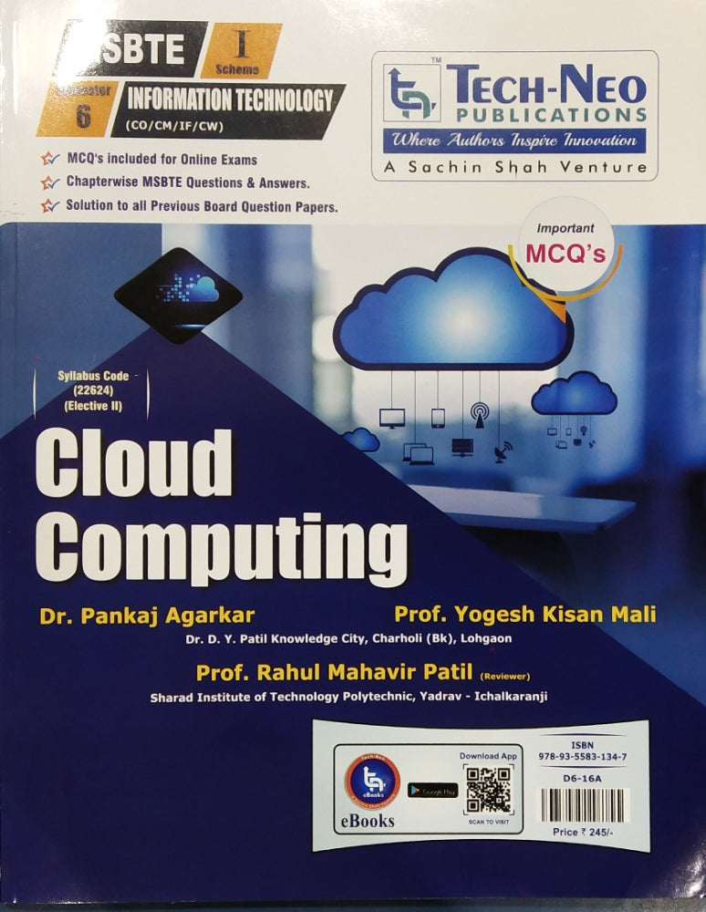 Cloud Computing MSBTE Sem 6 Information Technology BookStation Cloud computing msbte sem 6 information technology bookstation