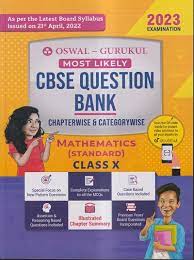 CBSE Question Bank Chapterwise & Categorywise Mathematics (Class X)