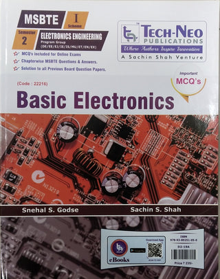 BASIC ELECTRONICS : Sem 2 MSBTE I Scheme  (Electronics Engineering)