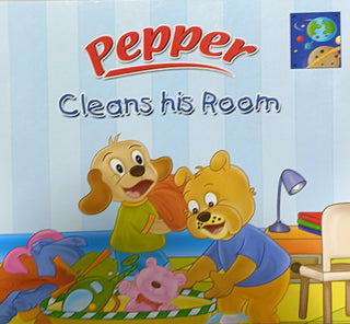 Pepper Cleans His Room