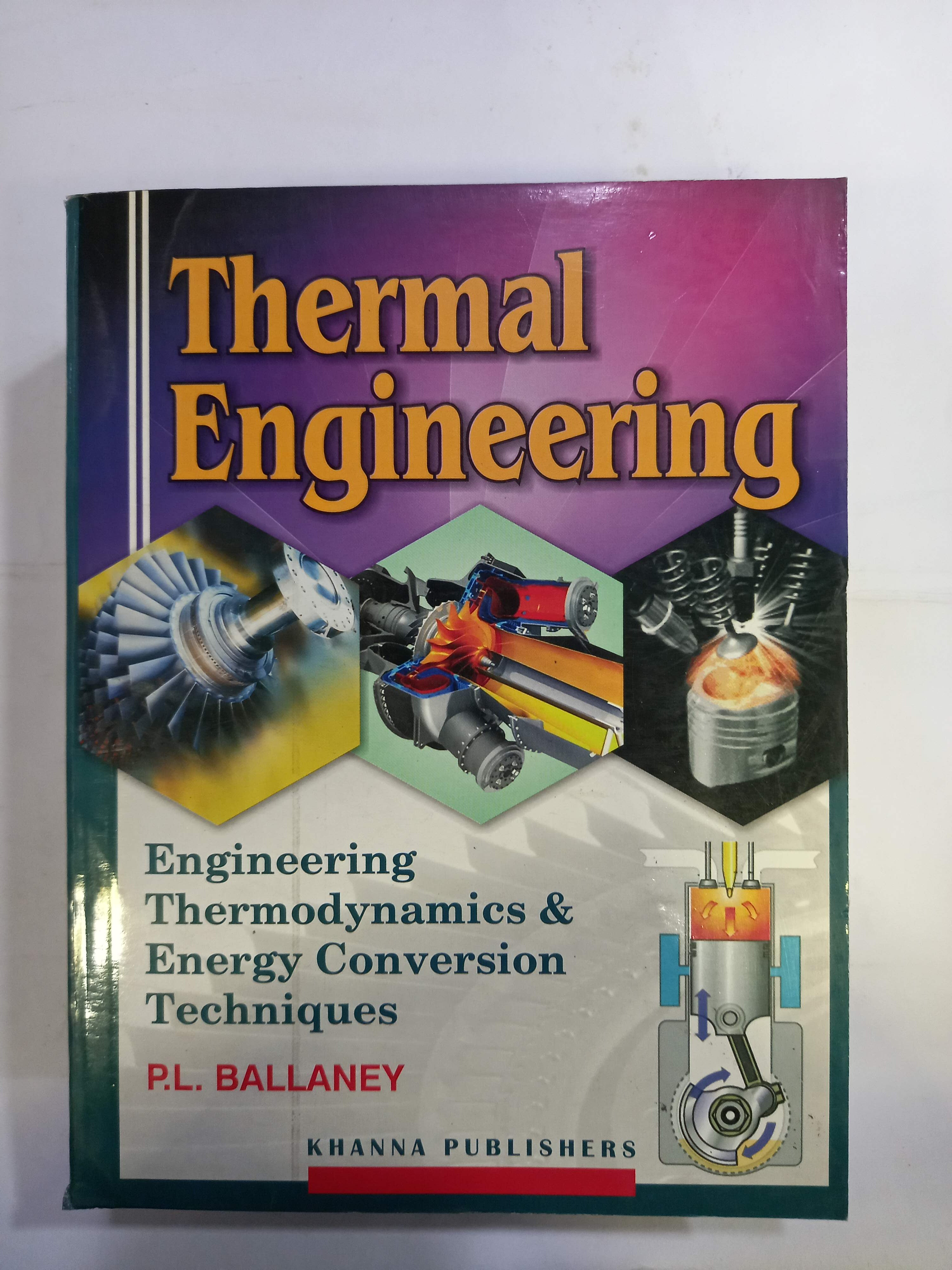 engineering handbook of thermal engineering... Thermal Engineering (Engineering Thermodynamics & Energy Conversion Te ...