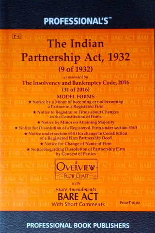 भारतीय भागीदारी कायदा, 1932 बेअर कायदा 2021